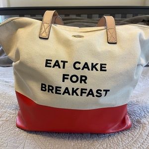 Kate Spade Eat Cake For Breakfast Tote